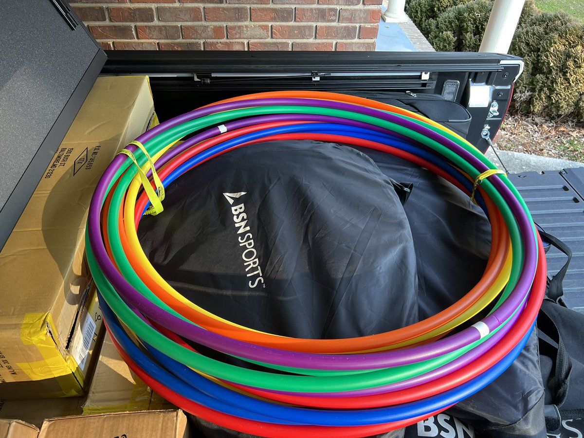 Truck is loaded to the top heading to Share the Wealth to join <a href="/GAHPERD/">Georgia AHPERD</a> <a href="/OPENPhysEd/">OPEN Phys Ed</a> <a href="/USGames/">US Games</a> <a href="/lporterPE/">LaDonda Porter</a> <a href="/AliEduHRM/">Ali Young</a> and more! #STWPE22