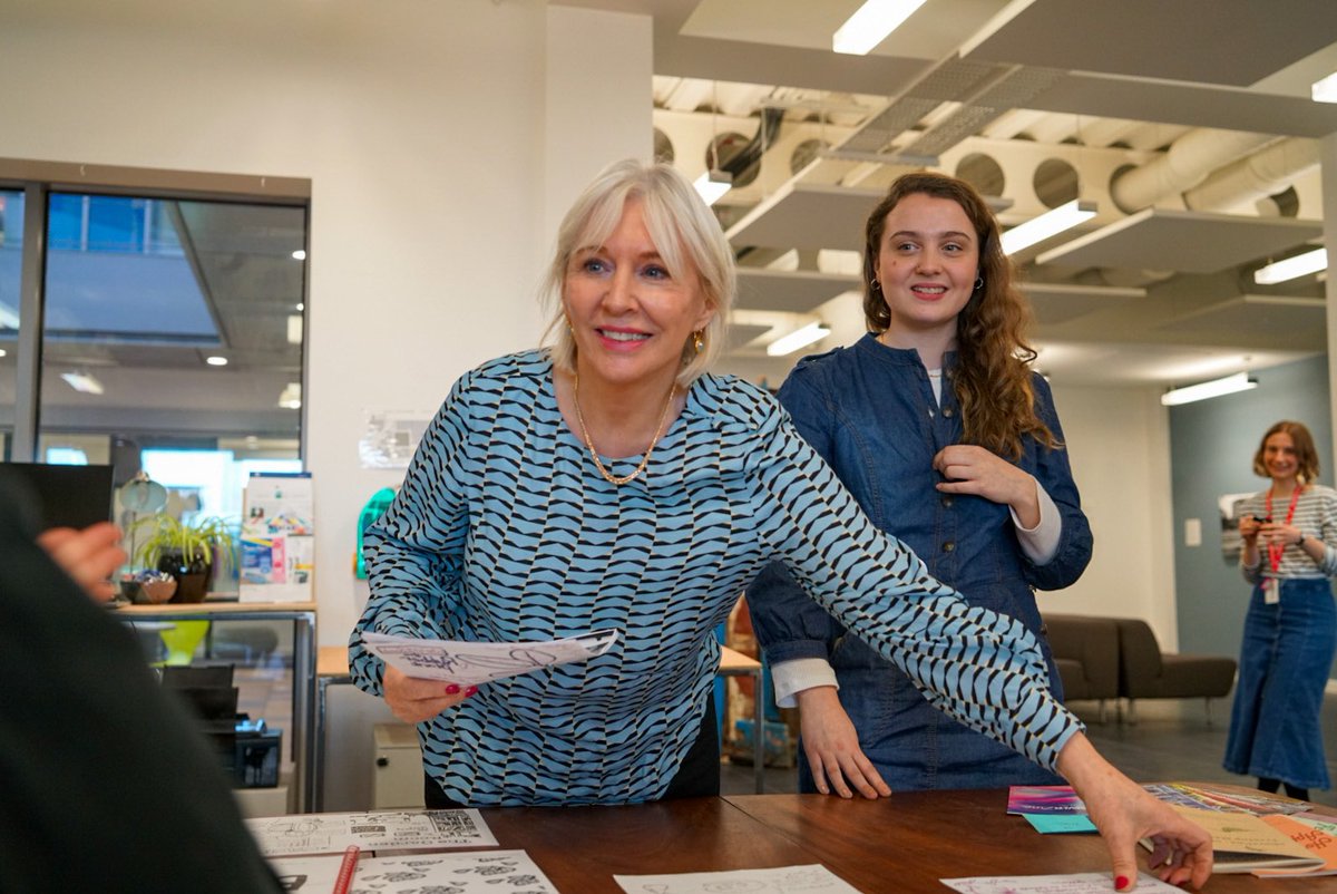 NadineDorries's tweet image. Always great to get out of Westminster and speak to real people. Redcar Palace is such a pocket of light and colour - a haven for young creatives. This cultural hub draws in people from all walks of life – to create, to collaborate, to help amazing talent flourish. Loved it !