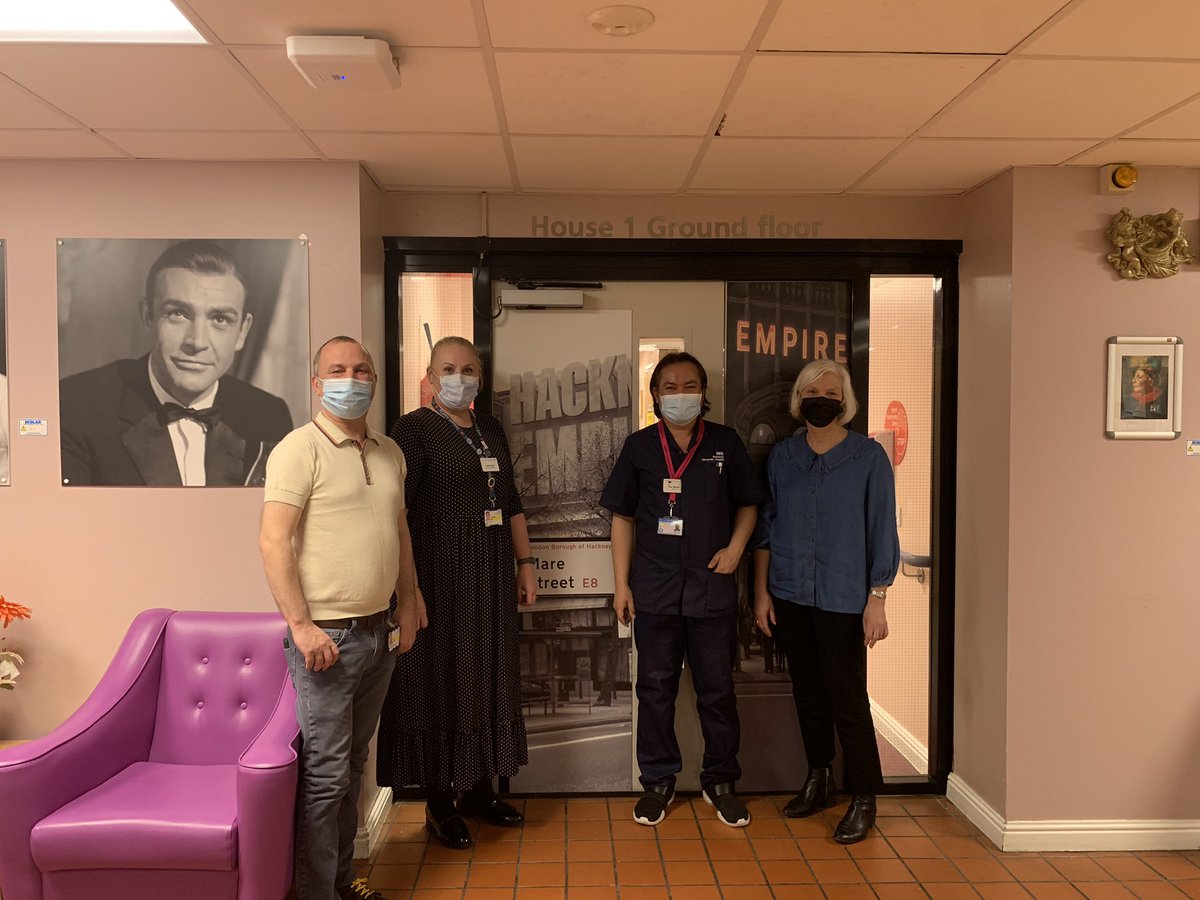 mcmanusb's tweet photo. A huge 🙏 to @JaneJaneclegg for joining us at Mary Seacole Nursing home this afternoon,massive thanks to the brilliant @TecsonRoy &amp; Ian for ur time.Such an amazing passionate team of staff.Heard so many wonderful positive stories 🙏 for what you do @LouiseEgan18 @CatherinePelley https://t.co/phonIaoikc