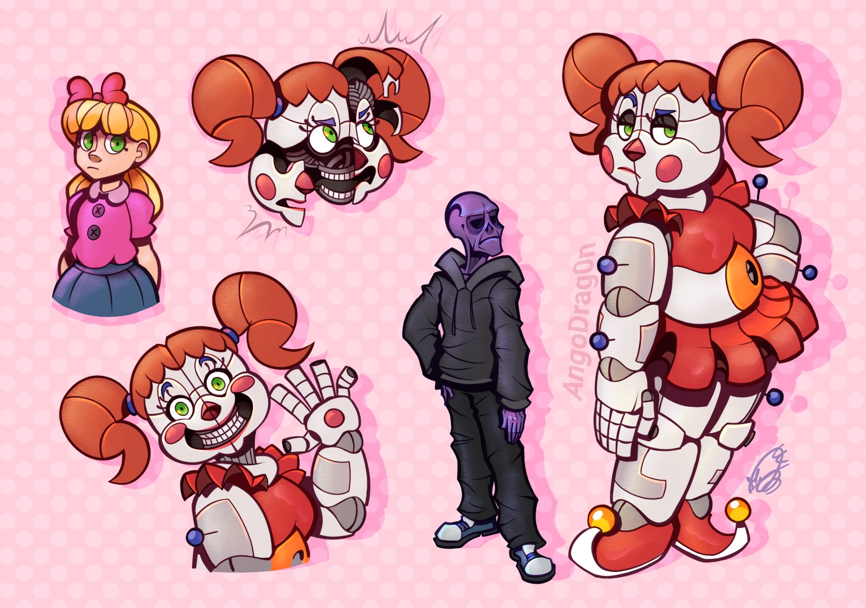 The good ending  Fnaf baby, Fnaf drawings, Fnaf art