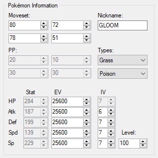 DeathBasket's tweet photo. Attempting to display/edit data from Pokémon Stadium 2015 vs 2022 https://t.co/zaYO9FwbFo
