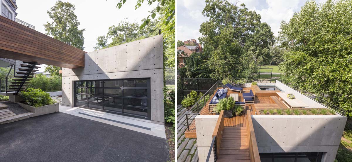 This Garage Was Built With A Rooftop Deck That Includes A Hot Tub

See more photos here > bit.ly/35wbzun

#Architecture #Landscaping #LandscapeDesign #Garage