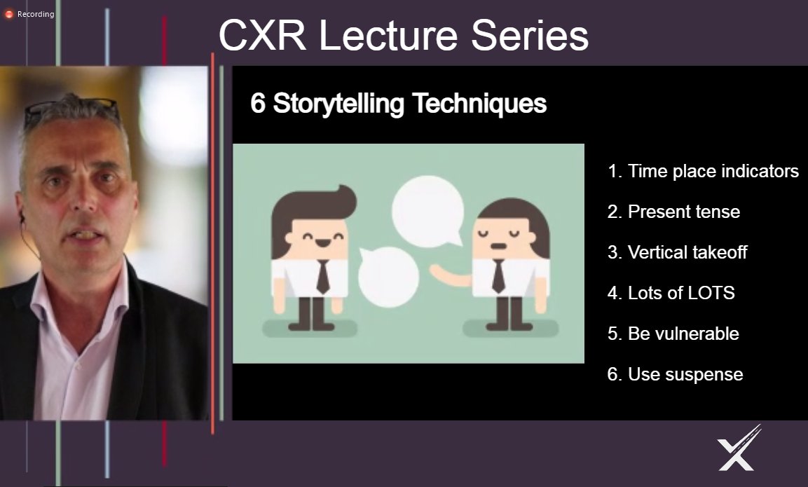 TheRecruiterGuy's tweet image. LOVED the first guest speaker in our new #CXRLectureSeries launched this morning! ~50 companies joined Robert Wolfe, exec coach &amp;amp; author, to learn 6 #storytelling techniques.
We&apos;re opening this awesome session up to @CareerXroads members AND alumni at cxr.works