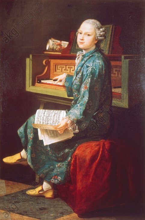 AntonPrince7's tweet photo. Born today in 1756; Wolfgang Amadeus Mozart. Probably the most famous composer on earth and with a reputation for having written dainty and classically restrained works with many glittering passages.

But Mozart’s work is also darkly beautiful, daring in its harmonies... https://t.co/nYHH1eLdvg