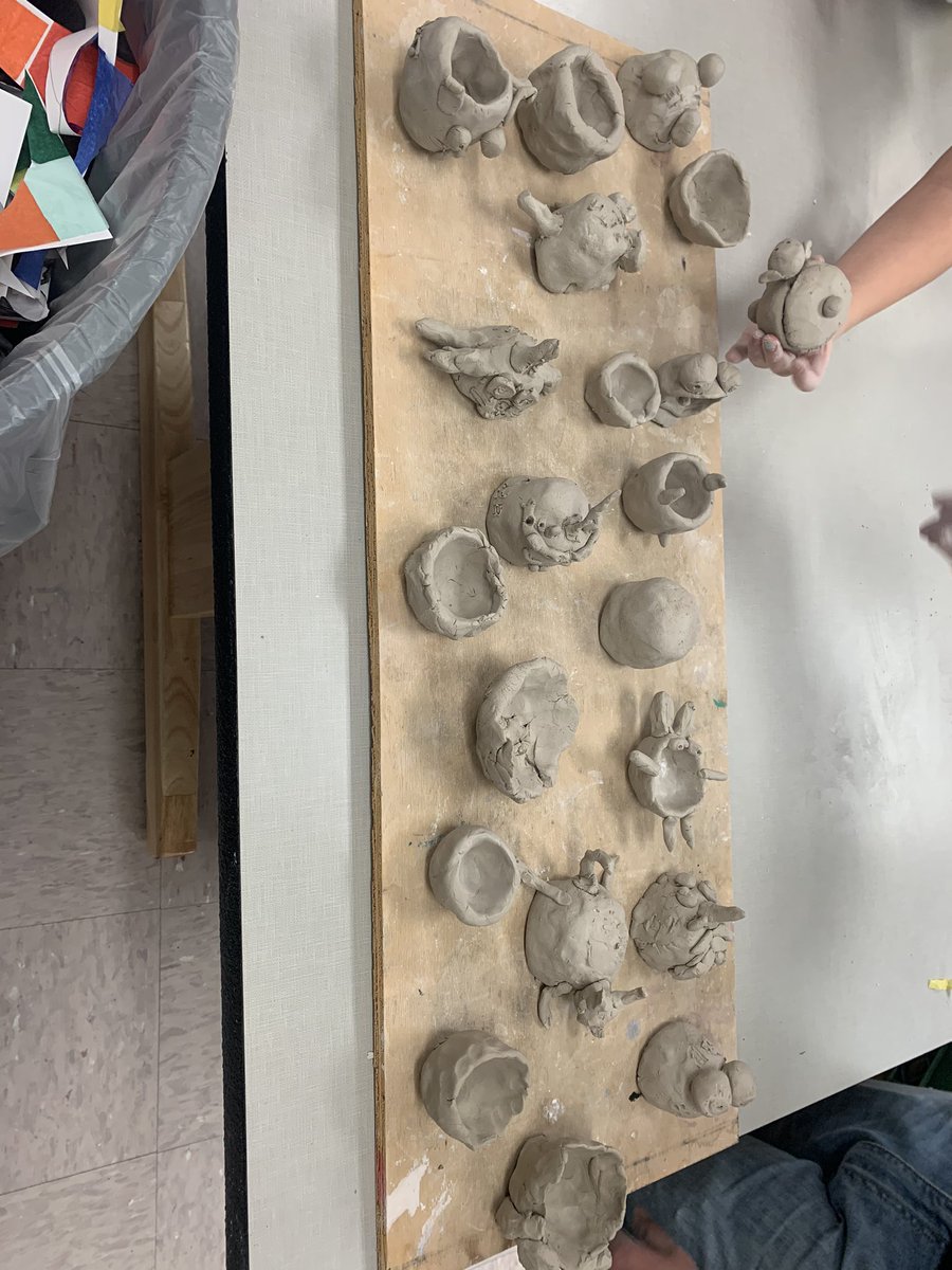 Third graders made great pinch pots in art today! <a href="/PrairieTrace1/">Prairie Trace</a>