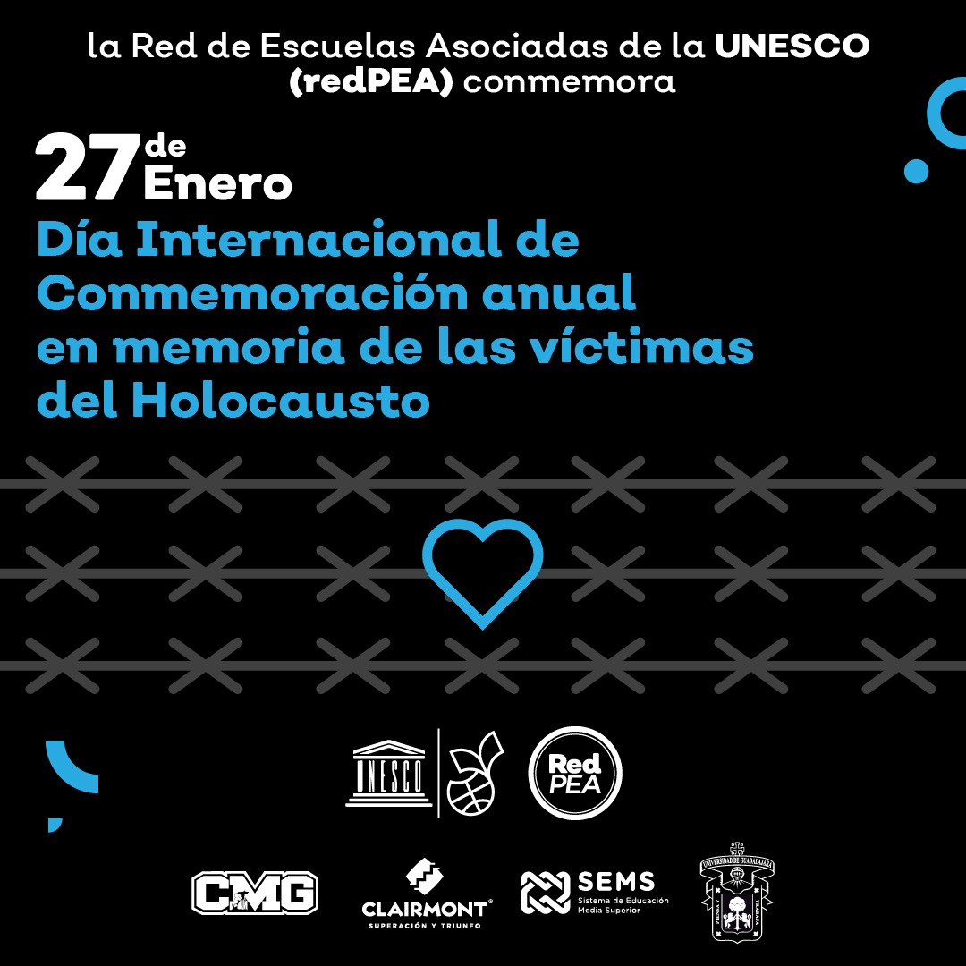 CmadridGDL's tweet photo. “El Programa de Divulgación sobre el Holocausto y las Naciones Unidas con un objetivo sencillo y contundente: recordar al mundo que la perspectiva que nos otorga el Holocausto es relevante para prevenir futuros genocidios.”

https://t.co/mM6Me4Mo3t

#onu #Redpea #unesco #Gdl https://t.co/ogsWOmIeFt