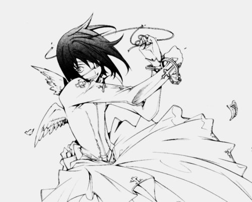 I don't do anime anymore but kudos where kudos are due, Agito, grumpy psycho character from Air Gear, fighting in wedding dress with handcuffs on changed me as a person