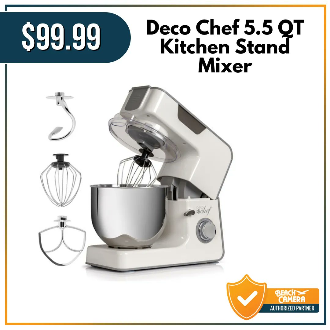 BeachCamera's tweet photo. The perfect device for baking and cooking enthusiasts! https://t.co/9ltAJgOmfm #decochef https://t.co/4SAepstMYa