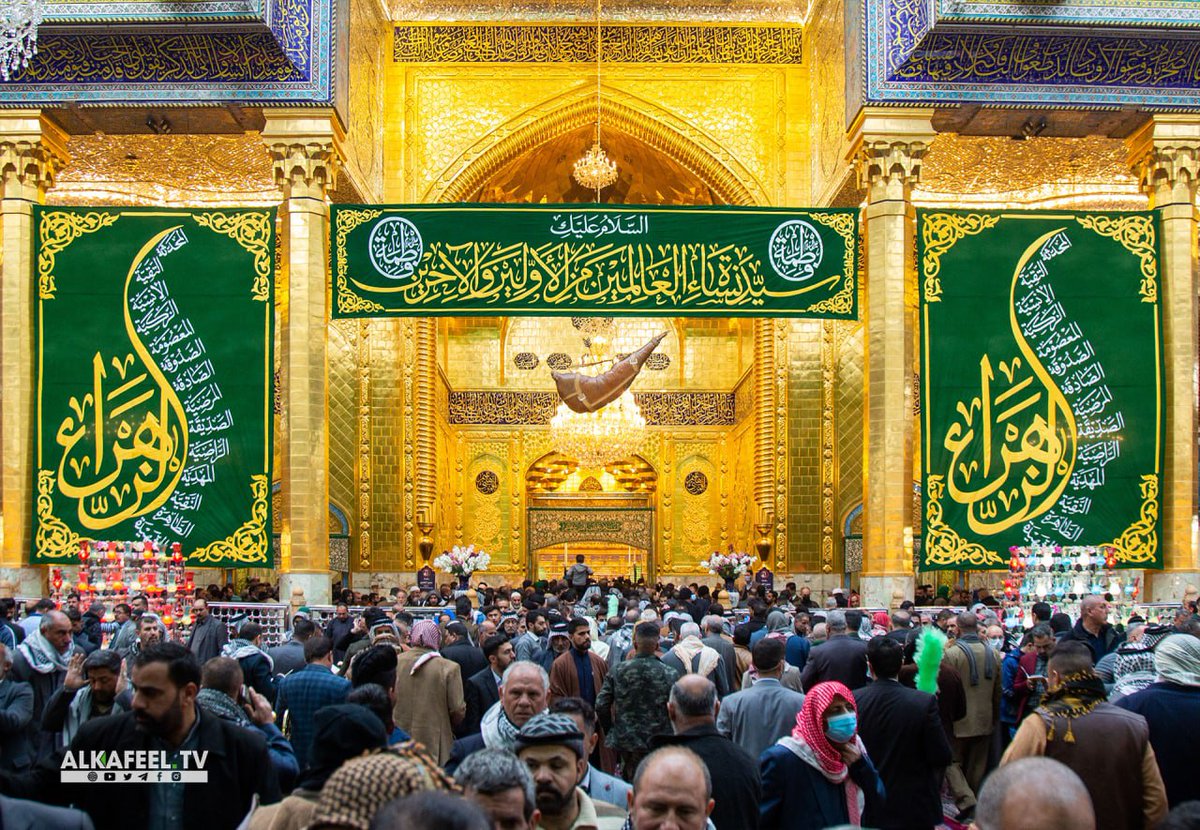 AlkafeelAbbas's tweet photo. نفحاتُ الرحمة تحفُّ بالزائرين ليلة الجمعة المباركة من عتبات كربلاء المقدّسة.. https://t.co/y2JoEap64M