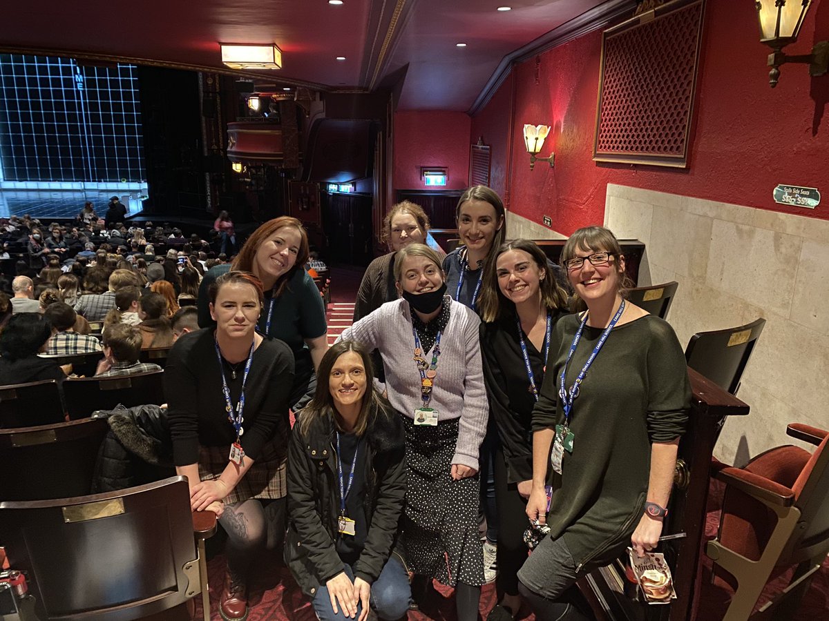 Miss_Cutler's tweet photo. Team English and @CamshillDrama excited to be back at the theatre for Curious Incident with Yr8s and KS4 pupils! #CamsAndProud https://t.co/9UKCDIpss8