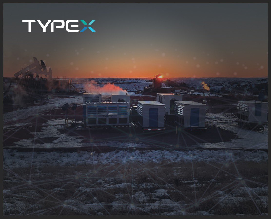 typex_io's tweet photo. TypeX started with the mission of helping energy companies operate more sustainably and efficiently, reducing emissions while empowering producers with the capability to generate revenue from otherwise wasted energy and powering the next generation of decentralized networks. #btc https://t.co/4DtygIpYDD