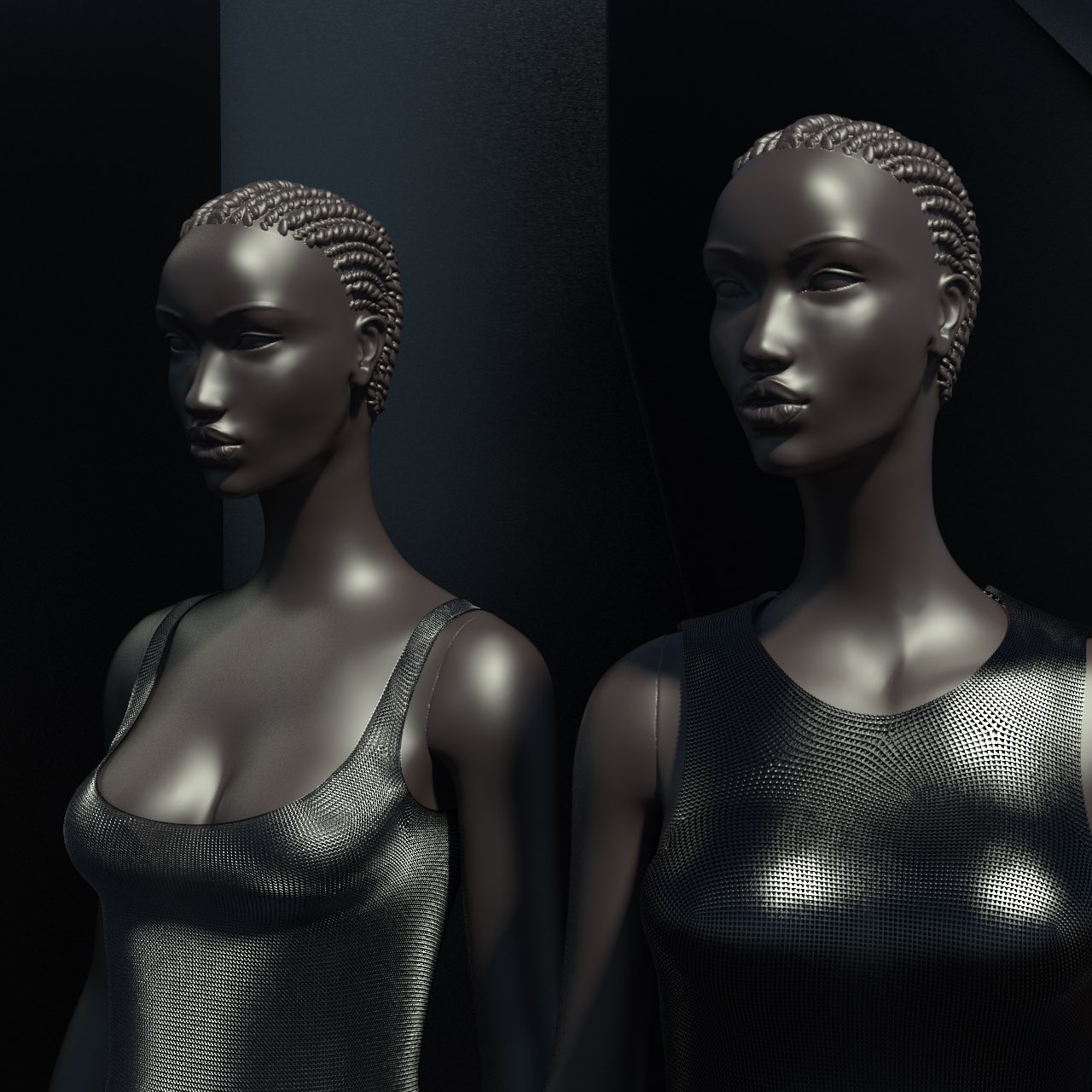 Diverse Fashion Mannequins : Fashion Mannequin