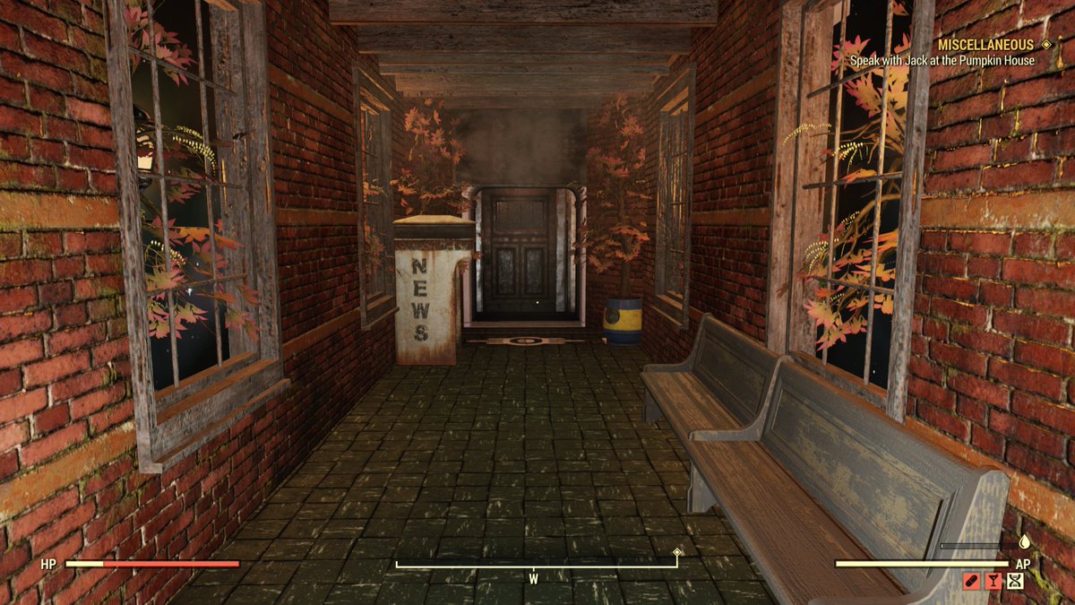 In honor of @TheVoidMaiden’s upcoming birthday… I decided to recreate the Speakeasy I lost when I created my own account and stopped using my husband’s.  Not too bad so far, and so much further to go! 🥳 #Fallout76 #FO76 #ShelterBuilds #CampBuilds