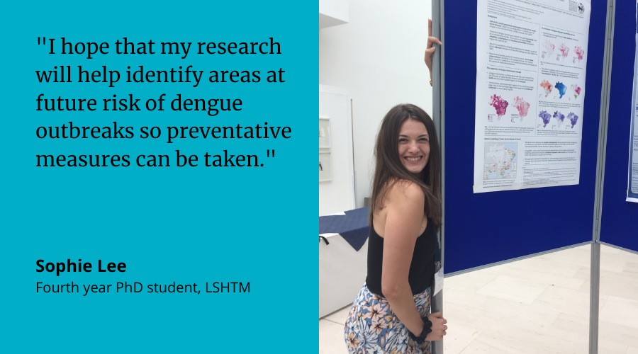 .@SophieStats10 is a 4th year PhD student &amp; <a href="/cmmid_lshtm/">CMMID</a> member whose research looks at how urbanisation and human movement in Brazil is affecting #dengue outbreaks and transmission. 🦟📊🇧🇷 

bit.ly/3KJUIV7 
#NTDs #WorldNTDDay #beatNTDs <a href="/LSHTM/">London School of Hygiene & Tropical Medicine</a>
