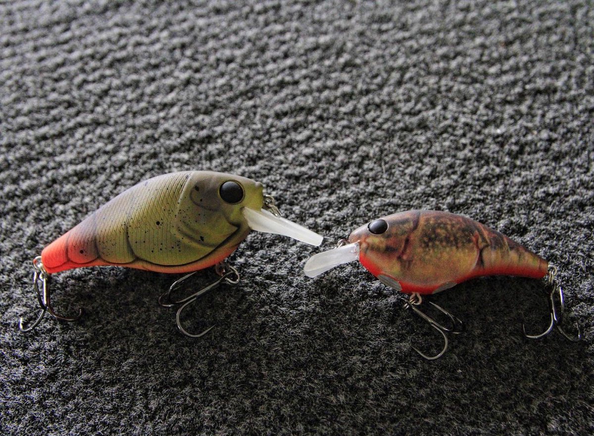 Hank__Cherry's tweet photo. Which one are you picking up first for some cold water cranking? The @BerkleyFishing Squarebull 5.5 or the Frittside? I have both rigged up this time of year for sure.
And man those HD colors from Berkley are 🔥
#dontblend #squarebull #frittside #catchmorefish #crankbait https://t.co/J9thcoO4Fl