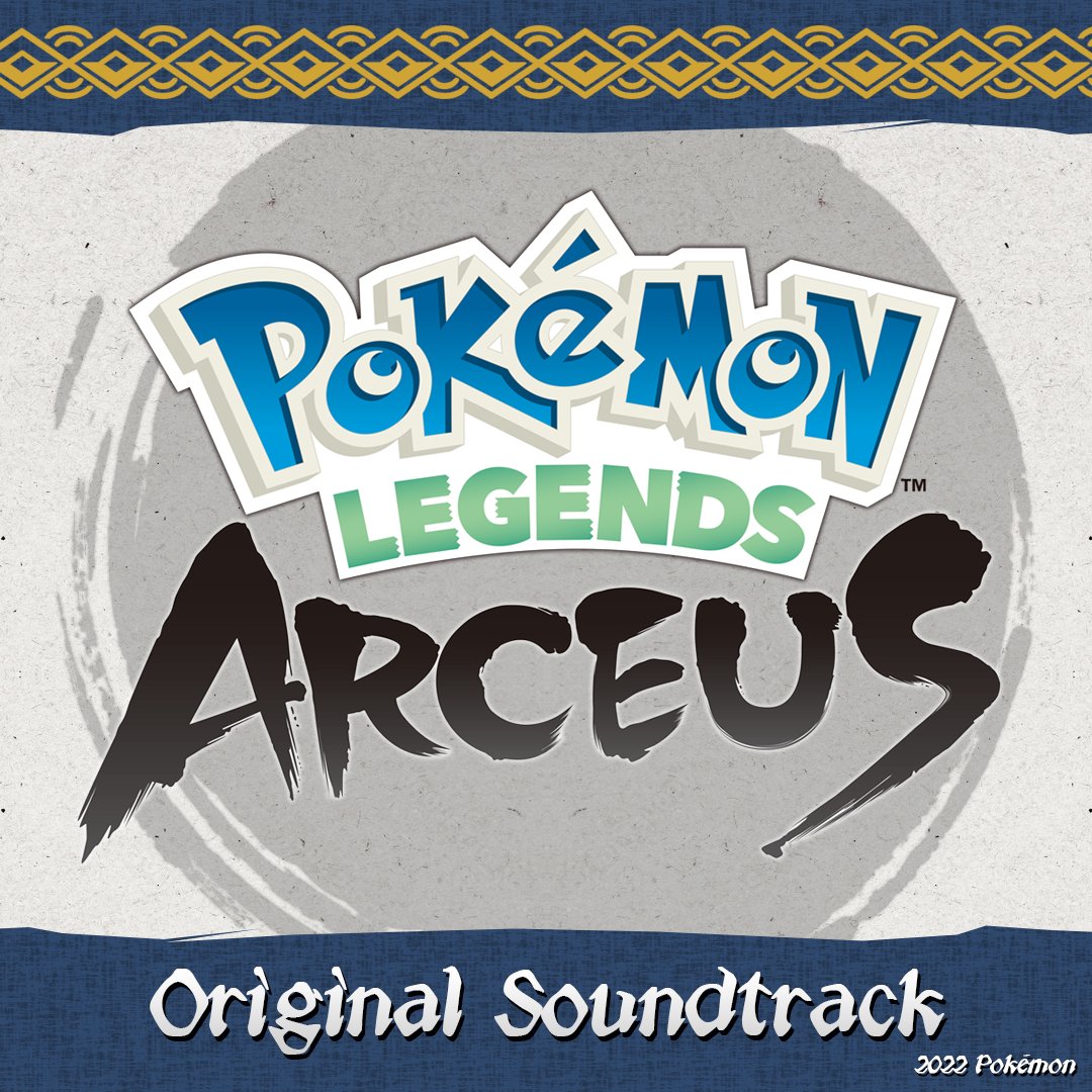 Zame_It's tweet photo. Generic Album Art for Legends Arceus, i'll also be contributing with VGMR's uploads of the OST in the thumbnails! https://t.co/PfgWvYz99U