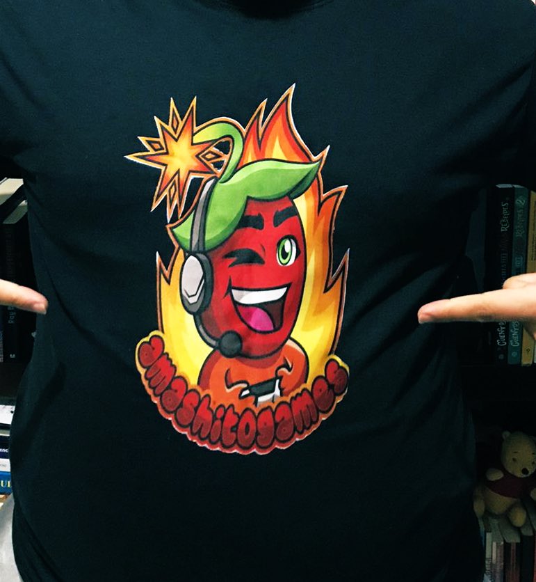 AmashitoTalks's tweet photo. Esta es la #AmashitoGames #Shirt prototipo 1, comenzamos a explorar  para lucir más coquetos durante el #Stream x #Twitch 😎😜🖖 está la estreno hoy en el evento de #AmashitoTalks nos vemos a las 10:00pm :) https://t.co/Pa5f2EgH9I