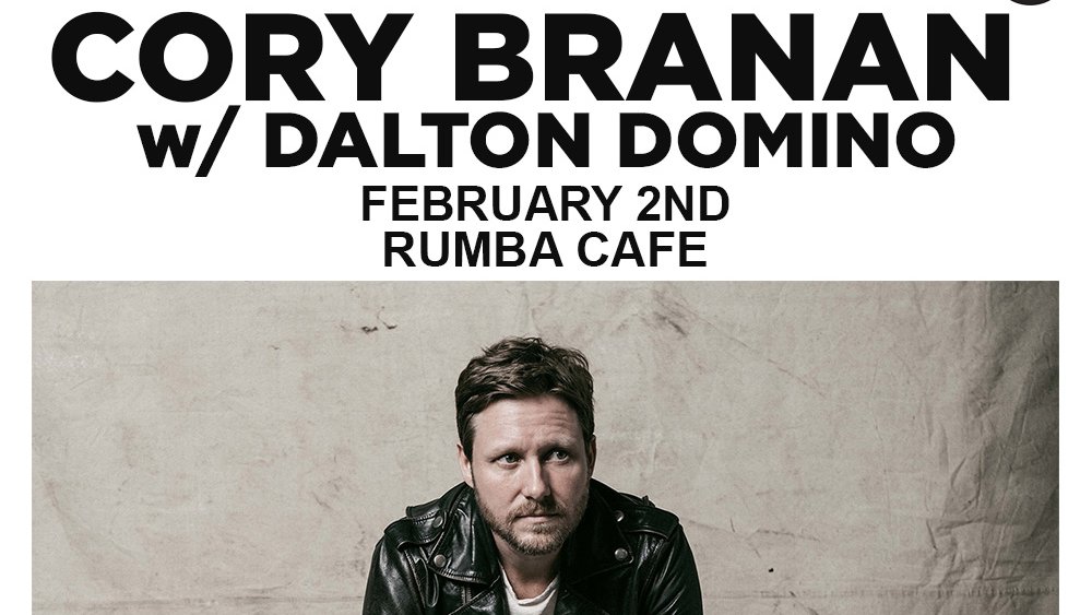 Don't miss <a href="/Corybranan/">CoRy bRaNaN</a> w/ Dalton Domino here at Rumba Cafe in Columbus next Wednesday, February 2nd!

Tickets: bit.ly/3o5dNHs