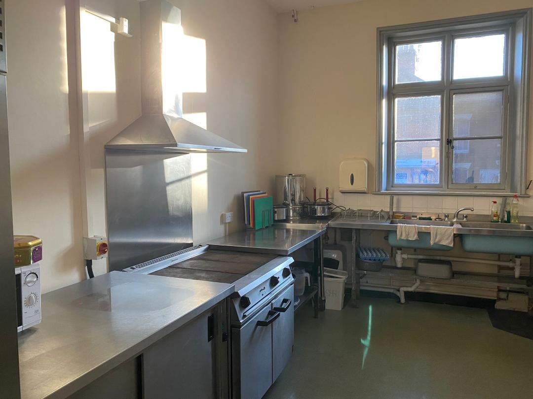 Because of our Jane, Cat, Michele and Julie cleaning the kitchen and making it look great we got our Food hygiene rating today of 4.  Wonderful.  We now get to be the sharing partner for #Coops. @bc_sewell #ThankYou #community #cleankitchen #kitchen #kitchencleaning