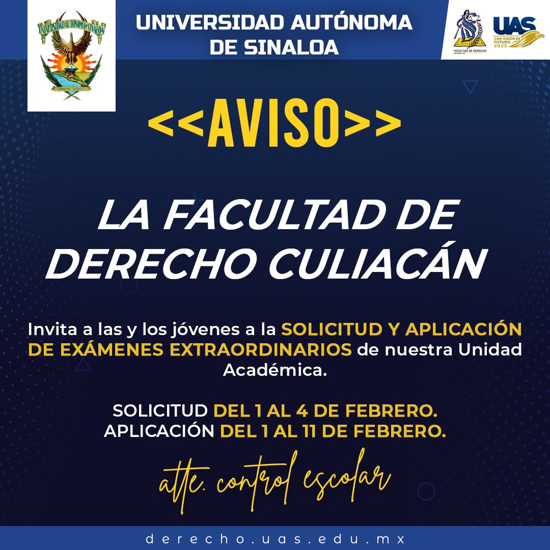Facultad de Derecho tweet media