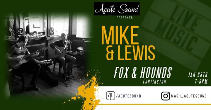 Live Music Tomorrow Night

7pm

Come along and celebrate payday weekend!!

#livemusic #fridaynight #weekend #payday #sussex #chichester