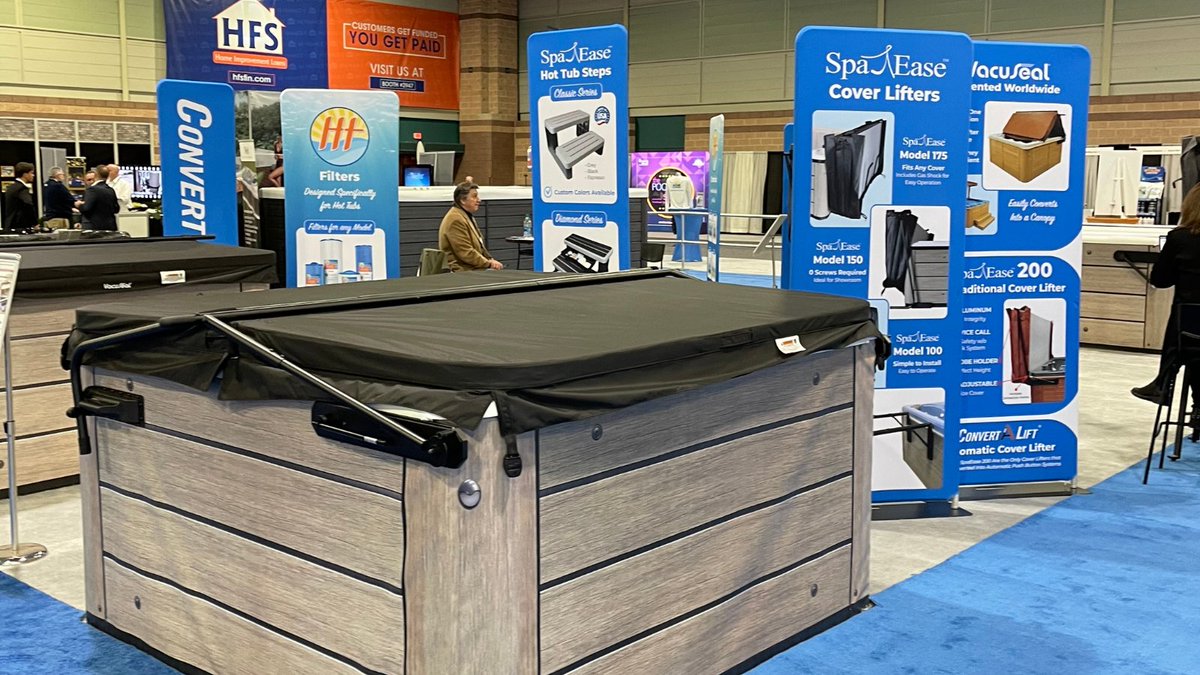 MAST_SalesGroup's tweet image. It’s the last day of the Northeast Pool &amp;amp; Spa Show! Come check out the exhibition hall to say hi before it’s time to go! You can stop by Booth #1425 to find H2Flow, Booth #2109 for Hot Tub Products, Booth #1725 for AquaCal/AutoPilot, and Booth #1524 for The Outdoor Plus.
#PoolSpa