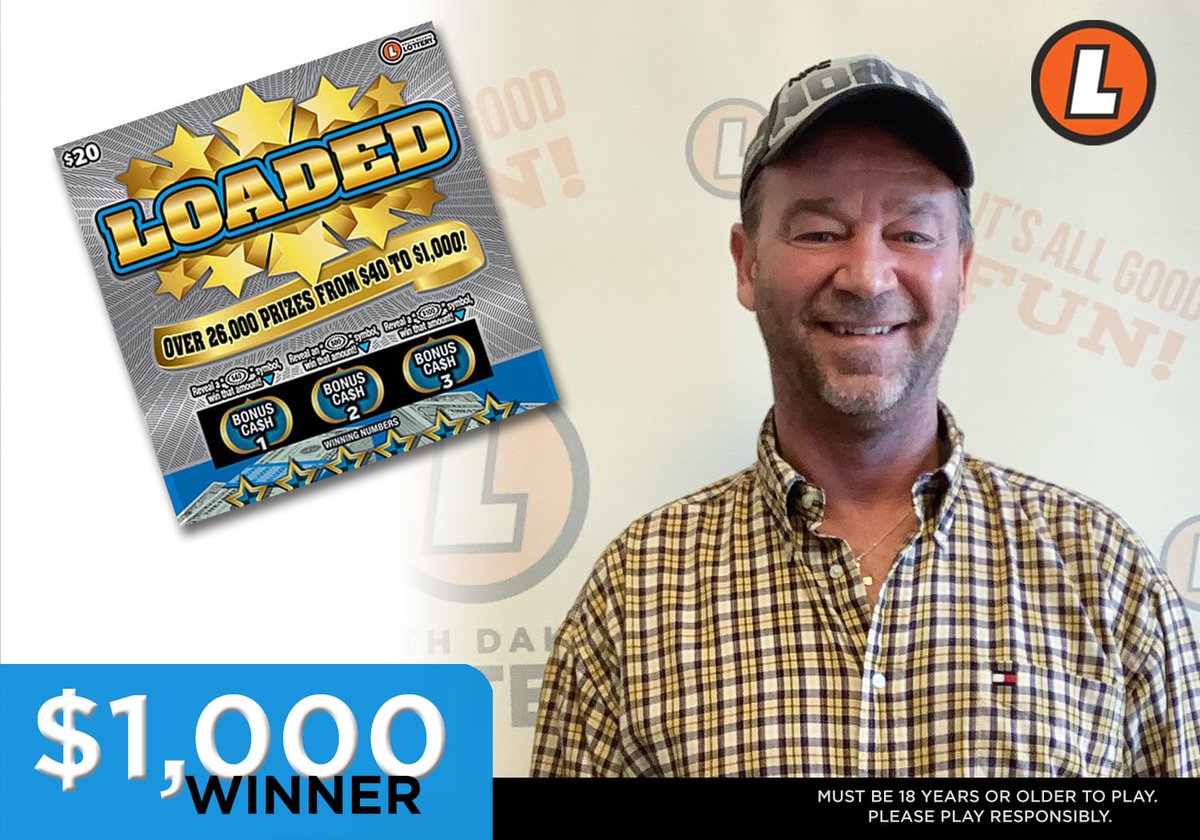 Congratulations winners!
Cole Smith (top left), Sonja Stewart (top right), Mark Strnad (bottom left), and Robert Wise (bottom right).
#SouthDakota #sdlottery #winning #lottery #Powerball https://t.co/sCVNi9cKTd