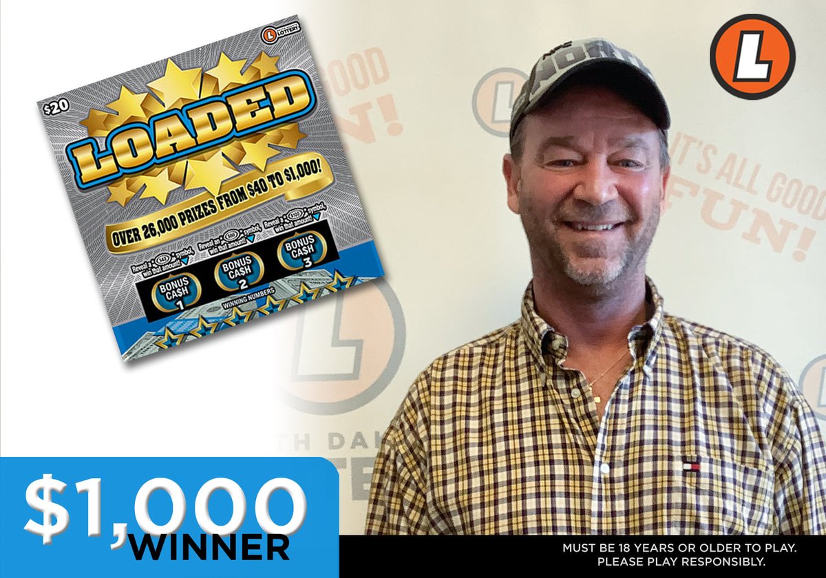 Congratulations winners!

Cole Smith (top left), Sonja Stewart (top right), Mark Strnad (bottom left), and Robert Wise (bottom right).

#SouthDakota #sdlottery #winning #lottery #Powerball https://t.co/sCVNi9cKTd