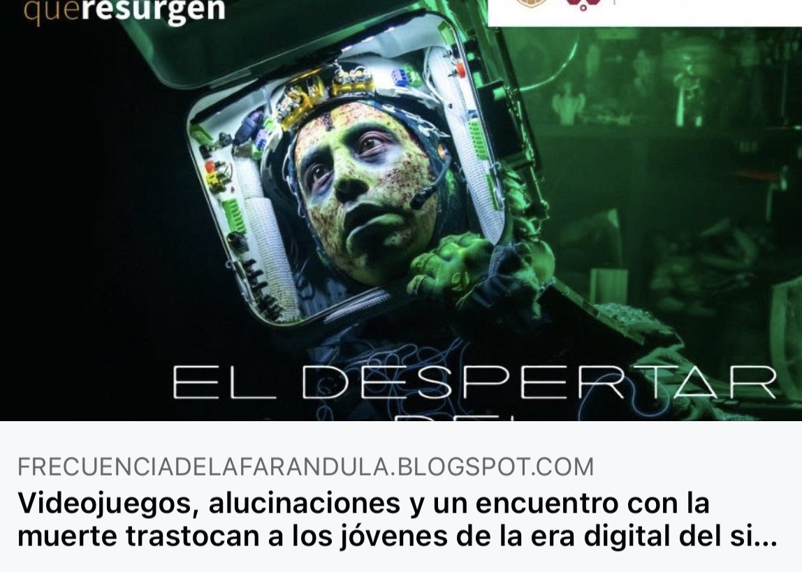 sanahedifusion's tweet photo. Checa esta nota de #FrecuenciaDeLaFarándula y no te pierdas hoy el ESTRENO de #ElDespertarDelZombi en el #TeatroSergioMagaña.

Hoy 8 pm, aprovecha el JUEVES 2x1‼️

https://t.co/zFmzF8eC96 https://t.co/HVqTpffgJw