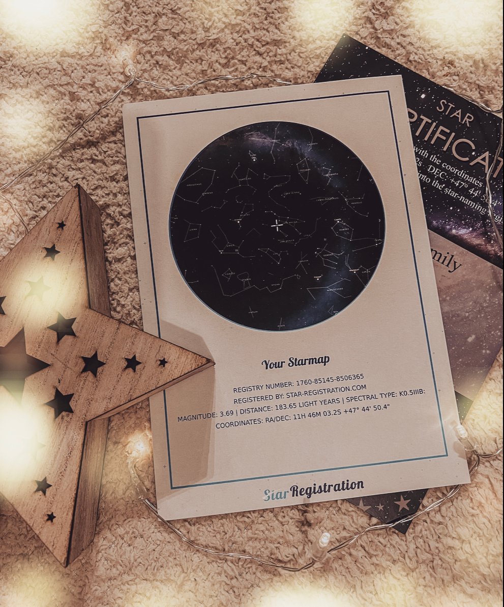 Star Registration - Name a Star - Unique & Personalized Gift