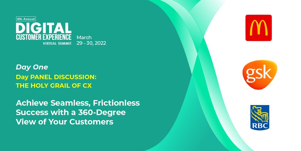 We are excited to announce our exciting #DCX2022 agenda. Gain unique insights from <a href="/RBC/">RBC</a> <a href="/McDonalds/">McDonald's</a> <a href="/gsk/">GSK</a> on how their organizations engage customers across all touchpoints in their journey!

For more information: loom.ly/Buc0Nyg

#CX #CustomerExperience #CustomerJourney
