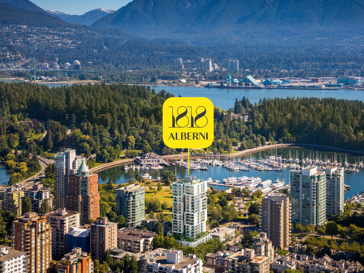 City-side and park-side. Elegant and expansive. Striking and sophisticated. 1818 Alberni is a multilayered experience in elevated luxury living. 

1818Alberni.com | Own This Spring | Register today for exclusive updates
