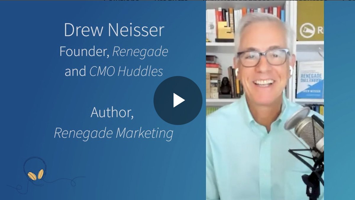 What keeps #CMOs up at night? 😴 Hear my answer to this and more in #DBTV’s #5Questions4: Getting into the mind of CMOs. You can dig deeper into the CMO’s world via my new <a href="/CMOBooks/">Renegade Marketing</a>, #RenegadeMarketing! 

👀➡️ bit.ly/35dB6rU via <a href="/DemandBase/">Demandbase</a>