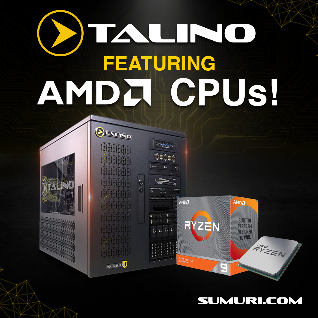 SUMURIForensics's tweet image. SUMURI&apos;s research has shown that both AMD and Intel work fantastically for forensics! So why choose? Whether you like AMD or Intel, Team Red, or Team Blue, we can build the TALINO for you!

#SUMURI #TALINO #ForensicWorkstation #ForensicsSimplified