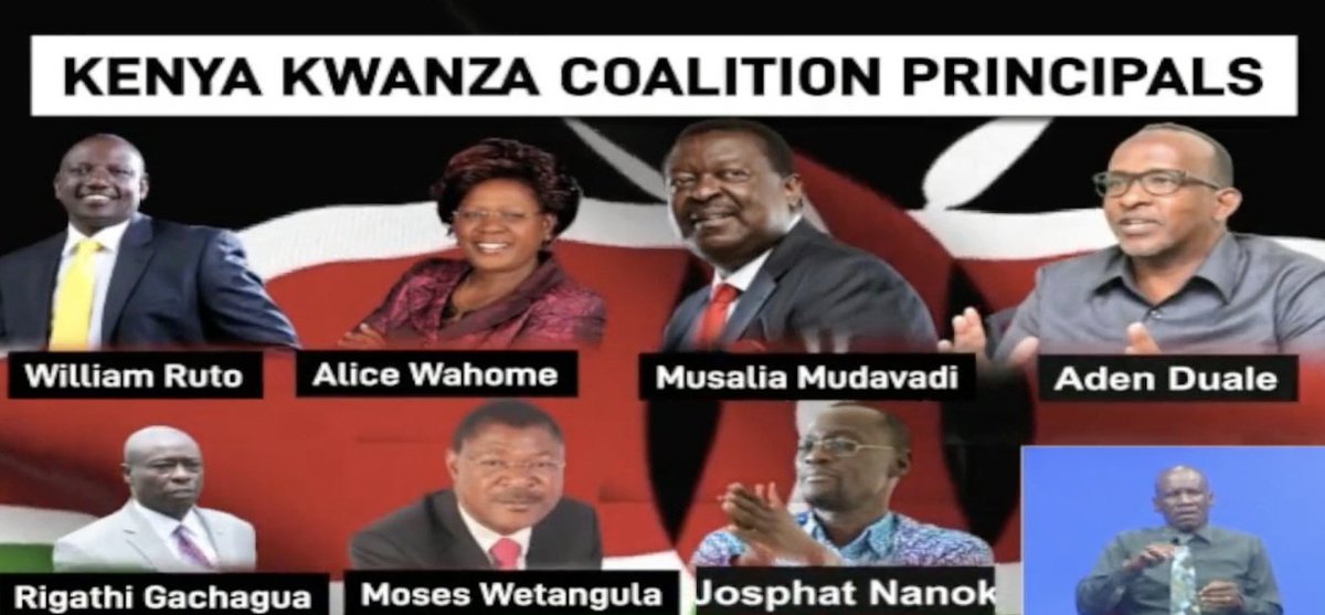 kiliambiti's tweet photo. Kenya Kwanza head honchos revealed as coalitions are given greenlight to become political parties.
Keroche||Murkomen
Luhyas||Raila Odinga
Welcome to Kenya
#NewsGang https://t.co/ti41dKNWJf