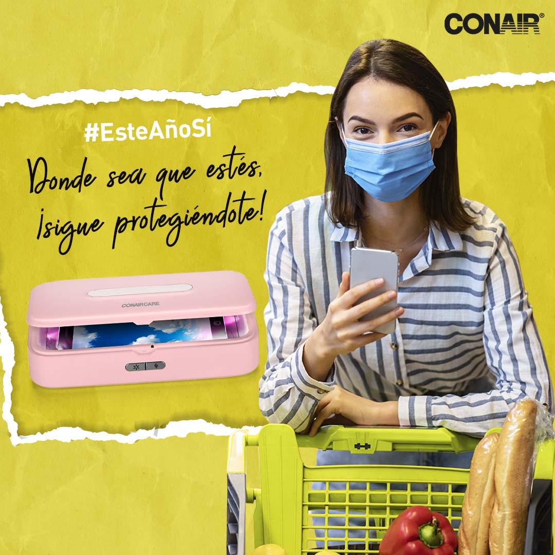 CONAIRMX's tweet photo. Desinfecta todos tus accesorios personales como llaves, documentos, lentes, teléfono y más con el Sanitizante SNHC2PES disponible en nuestra tienda en línea. 

¡Vamos a seguir cuidándonos! 

Búscalo aquí: https://t.co/nURiEuIrZ7 
#SoyConair #ConairMex #salud #México #santizante https://t.co/nRkTnme6f0
