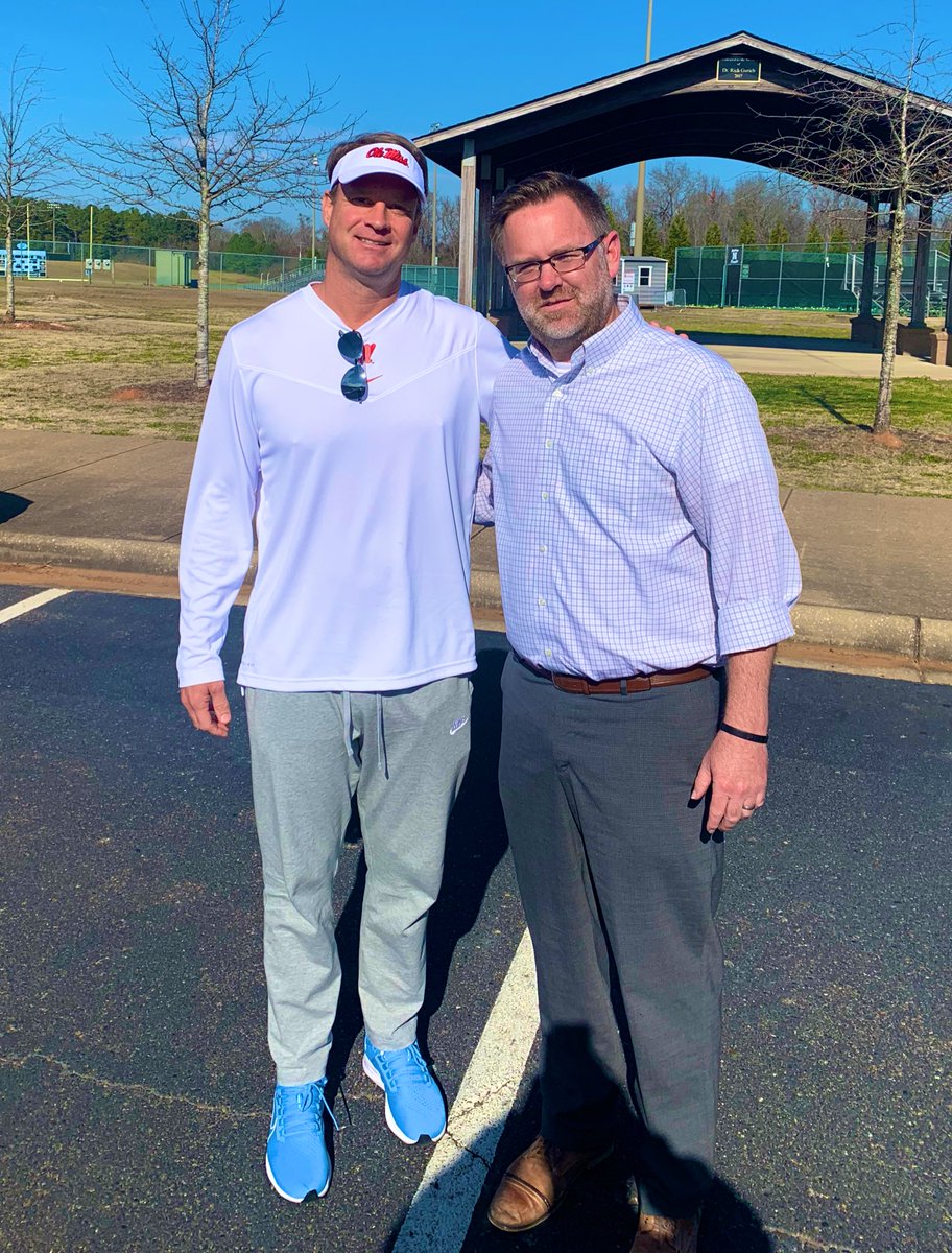 Great seeing <a href="/Lane_Kiffin/">Lane Kiffin</a> today at Northridge. Thanks for stopping by to check on our guys!!! Always awesome to have coach back in Tuscaloosa!