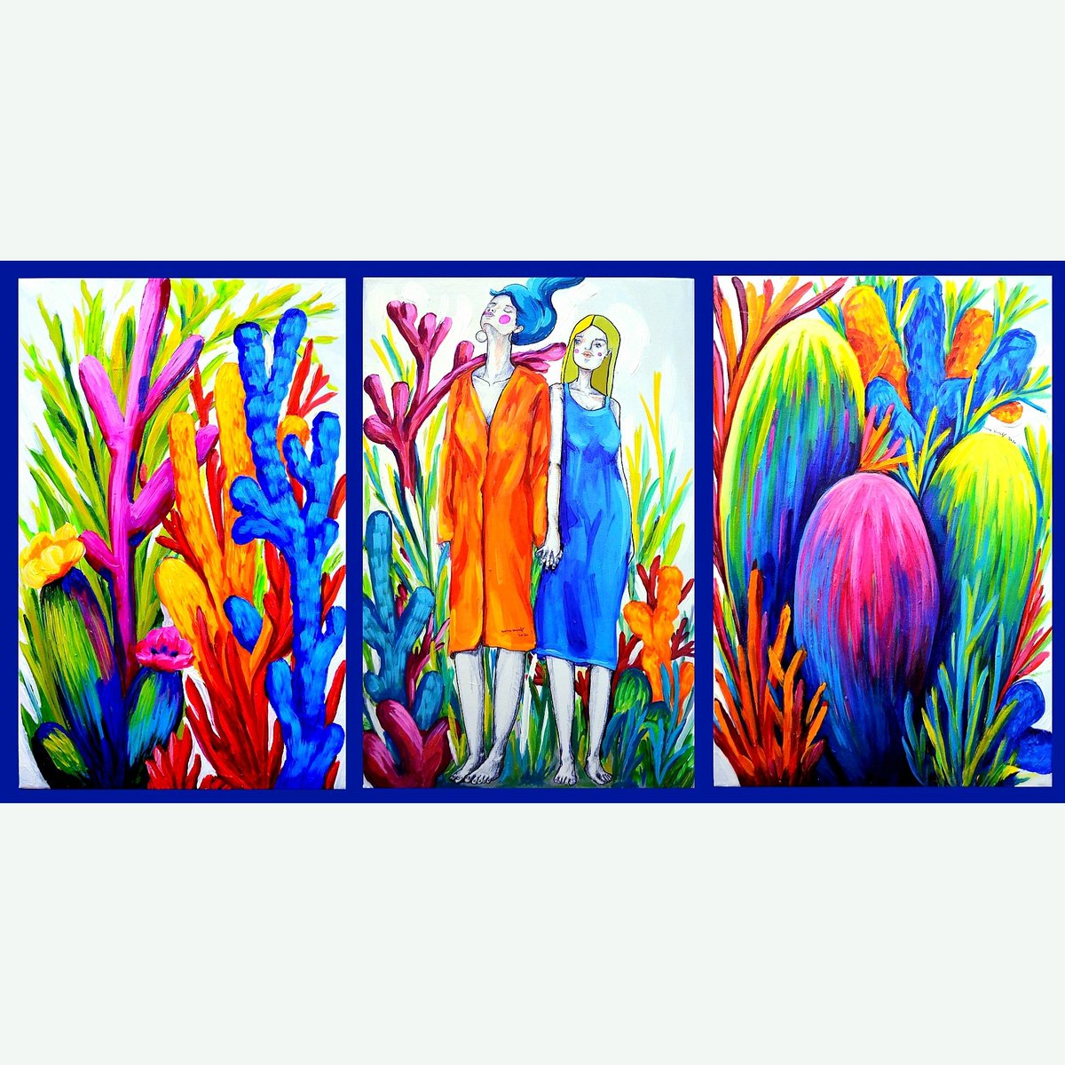 7osna's tweet photo. I really love this experience π
"Beautiful Patience"
It's a 6 #paintings #artcollection
Set I is a 3 #artworks , each is 40-60cm
#acrylic and #markers on #canvas
#painting #art #fineart #visualart #artist #expressivearts #2020problem #arthub #artgallery #artwork #artforsale https://t.co/gYDrhDsquX