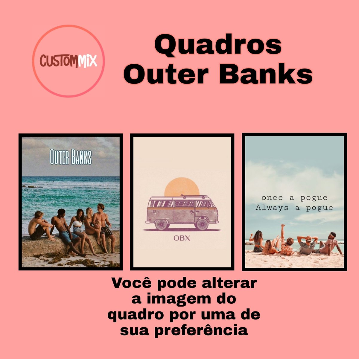 xcustommix's tweet photo. Passando aqui pra avisar que chegou novidades de Outer Banks na loja! 🔥 https://t.co/yqETs1StPB