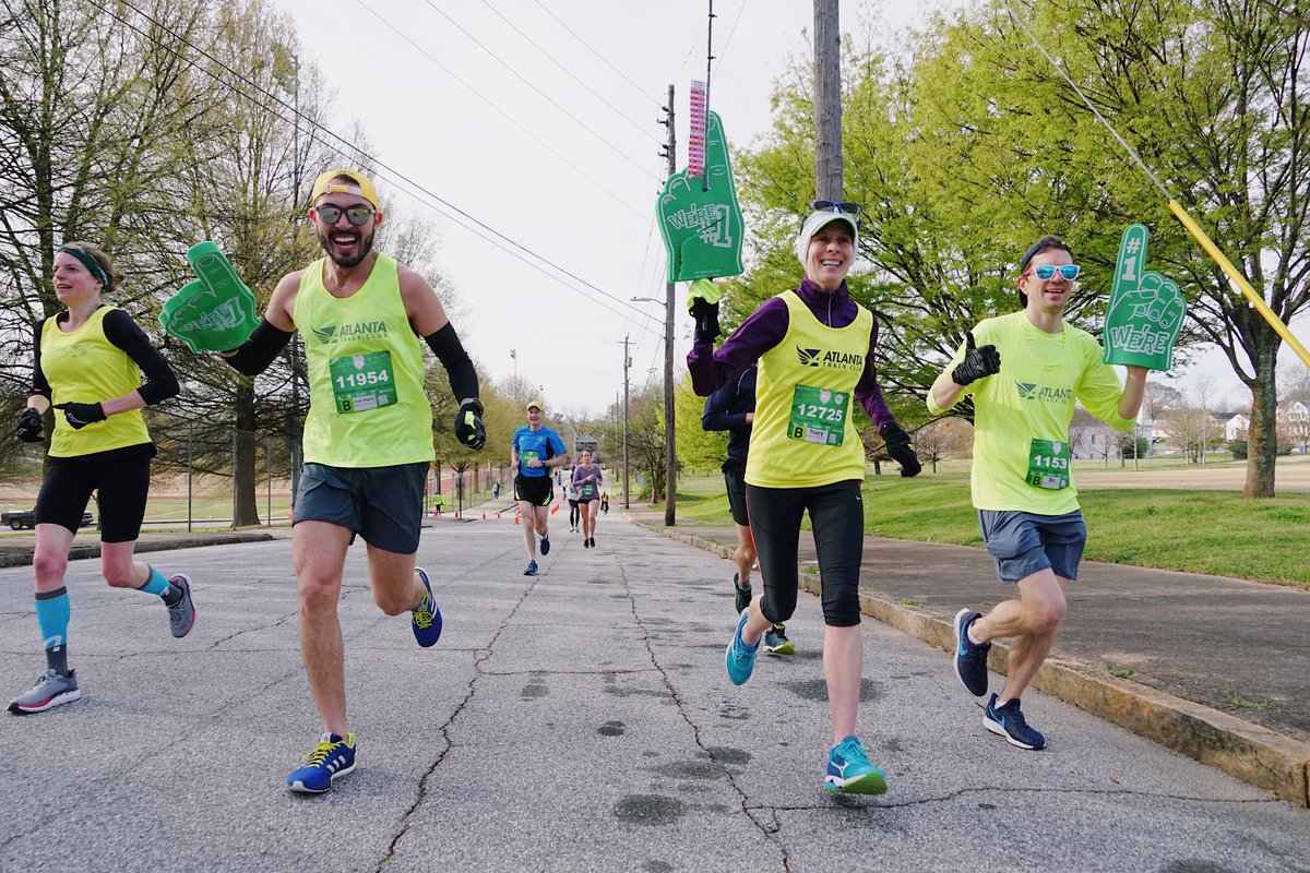 We're ☝️ MONTH away from @publix atlanta marathon Weekend at @centennial_park How is your training going? Have you registered? Step to it 👟👟 bit.ly/ATLMarathon2022