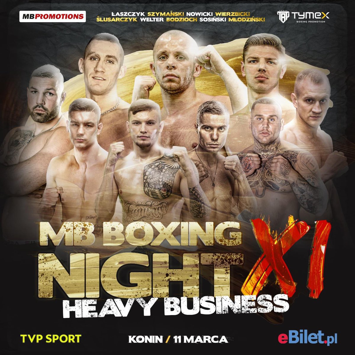 To już pewne! Moja najbliższa walka odbędzie się 11 marca w Koninie. Już dziś zapraszam wszystkich do kibicowania.
Dziękuję za Wasze wsparcie i do zobaczenia!🥊<a href="/andrzej_fonfara/">Andrzej Fonfara</a> <a href="/BorekMati/">Mateusz Borek</a> <a href="/promotions_mb/">MB PROMOTIONS</a>