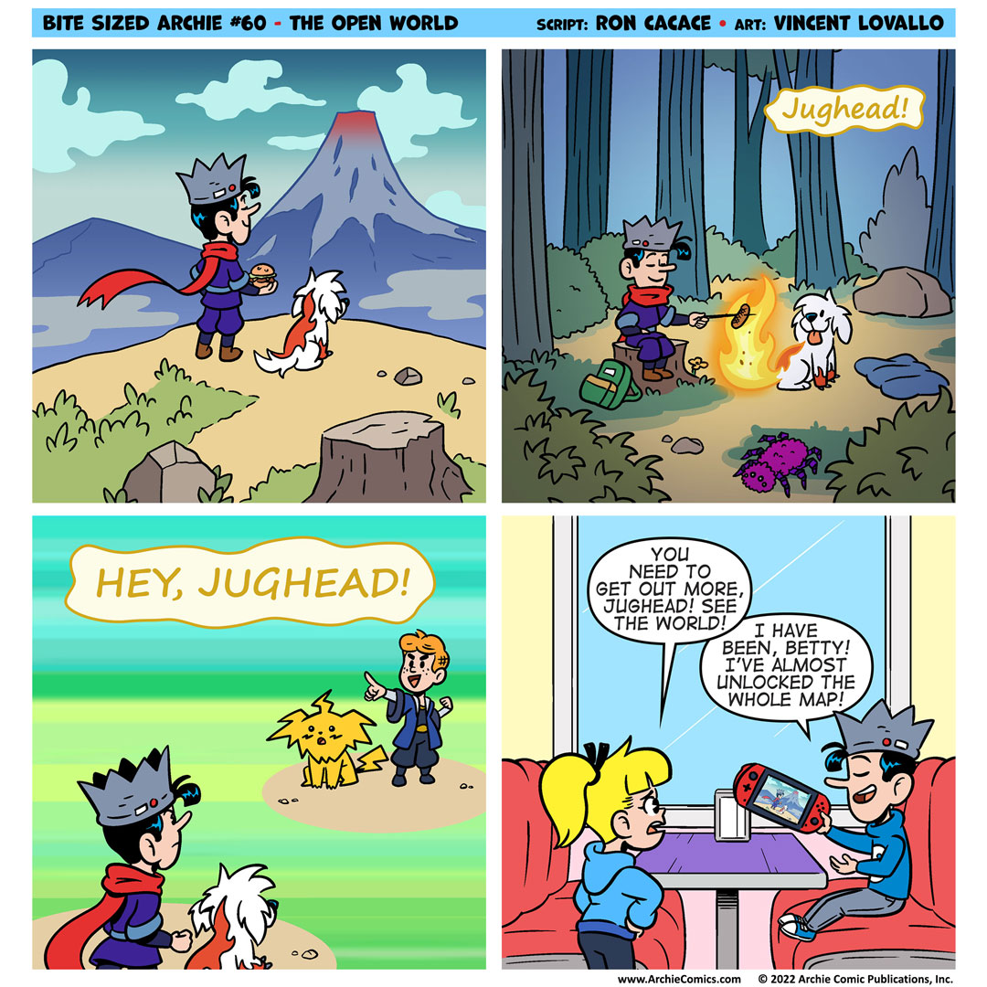 The legend of Jughead is just beginning! #BiteSizedArchie