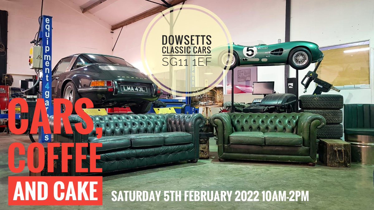 AntAnstead's tweet photo. Please RT

Dragging some car friends to @DowsettsCars next weekend 

Will be coming too to chat 

Come join us for a chin wag and some cake! 

@mikebrewer @PaulCowland_ @iammrpartridge @f1elvis @DrewPritchard @Jimmy_deVille @tomwookieford @Carpervert @PaulHollywood x x https://t.co/yV2IDAzbk3
