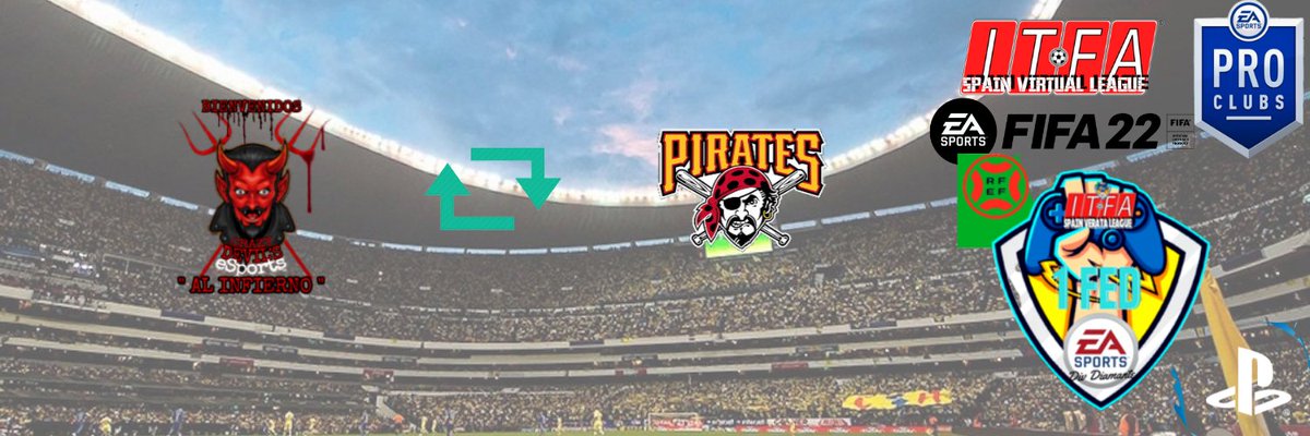 #Noticias | PS4

Presentamos a <a href="/CRAZYDEVILS_ESP/">CRAZY DEVILS ESPORTS</a> , equipo que sustituye al abandonado <a href="/THEPIRATES_FC/">THE PIRATES FC1</a>. Calentar que vais a salir a escena en la competición! Que ruede el balón ⚽️ 💪