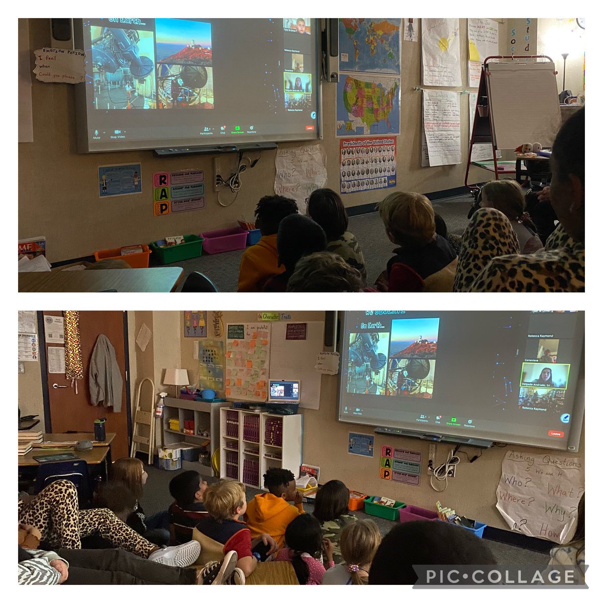 Zooming with a doctoral candidate in astronomy from TAMU! Other galaxies?!?!?!
#MyMISD #MinshewColts #TAMU