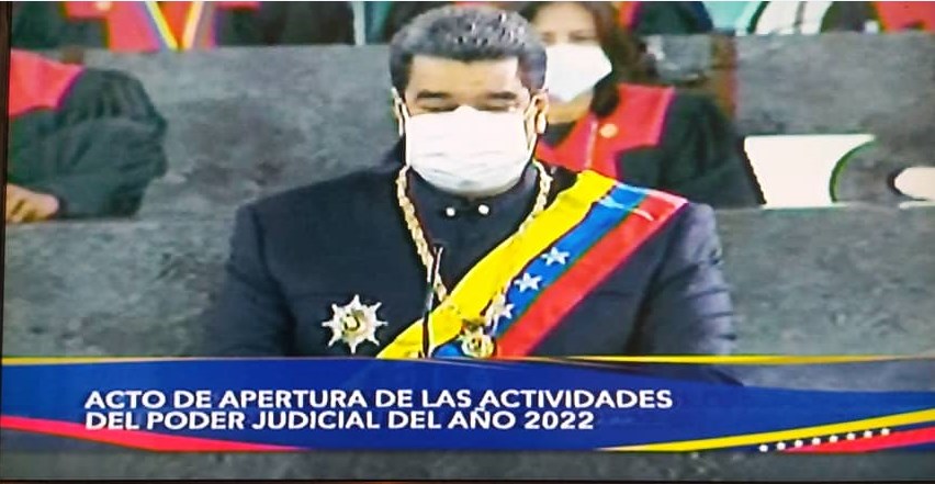 Presidente Maduro participa en sesión de Apertura del Año Judicial 2022