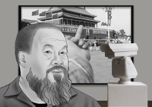 nftreza1's tweet photo. Ai Weiwei is the most well-known Chinese artist of our day. He raises awareness to massive human rights atrocities as an activist, and as an artist, he broadens the meaning of art to incorporate new forms of social participation. 
#aiweiwei #NFTCommunity  #NFT #nftcollector https://t.co/RtyBR12Vsn