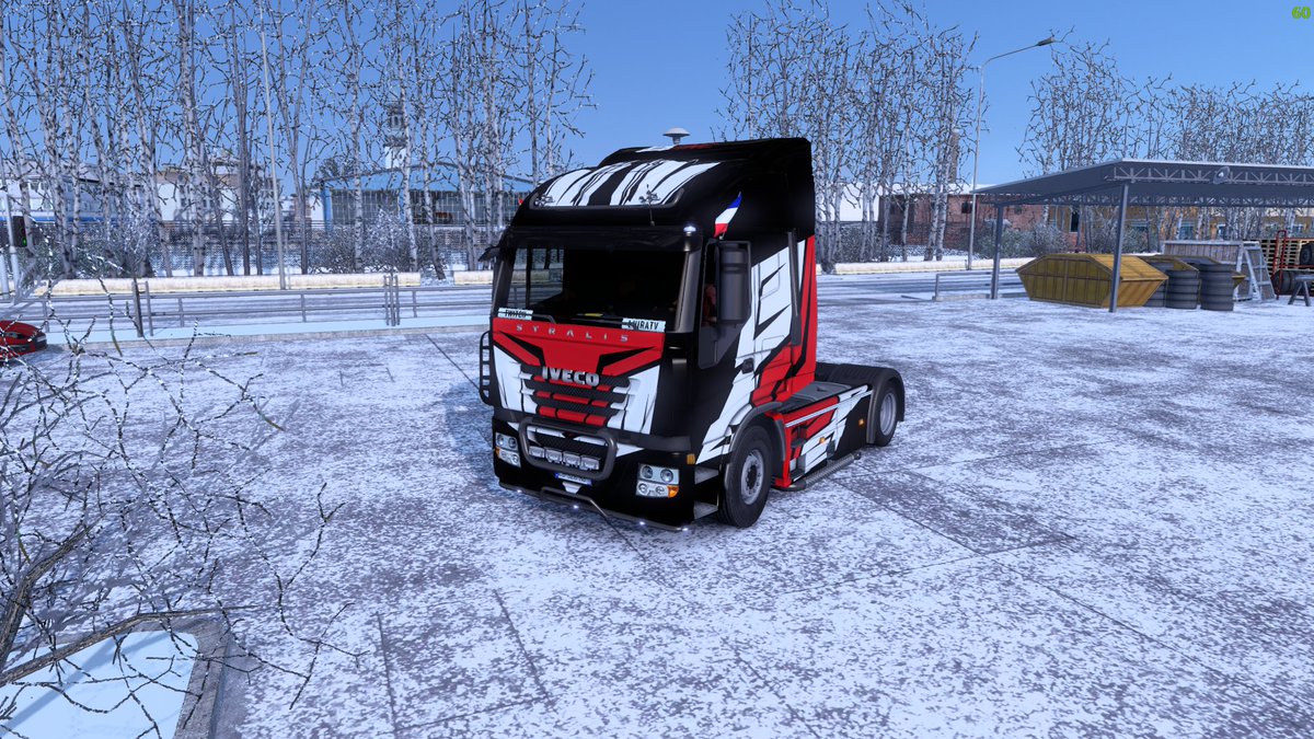 Il est pas beau mon camion ? Aux couleurs de l'entreprise😍