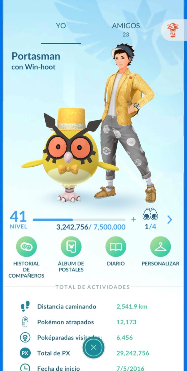 Portasman's tweet photo. Entrenador: Portasman
Tipo: Normal

"¿Es Normal brillar tanto?"

Equipo:
Hoothoot
Teddiursa
Sentret

#PokemonGOTourContest 
#PokemonGOTour https://t.co/j5zxnv1msD