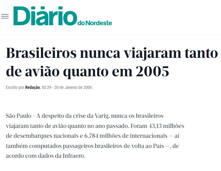 Dados divulgados pela ANAC registraram que o Brasil teve um incremento de quase 60 milhões de novos passageiros durante os governos do PT. A expansão do número de passageiros levou à criação de gargalos no sistema aéreo, resultando em longas filas e aeroportos lotados.4/22